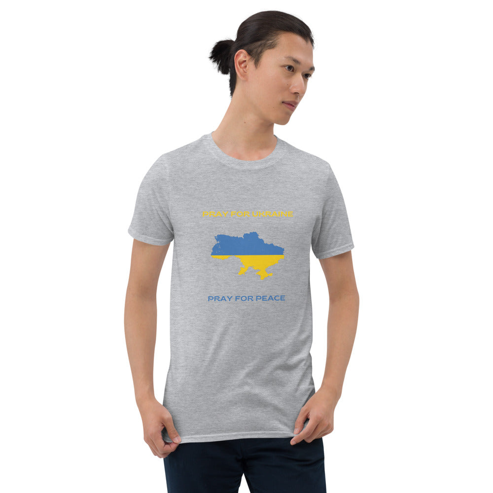 Pray for Ukraine Short-Sleeve Unisex T-Shirt