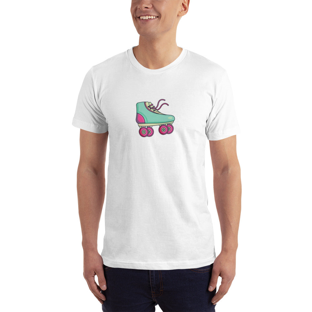 Retro Roller Skate T-Shirt disco roller rink