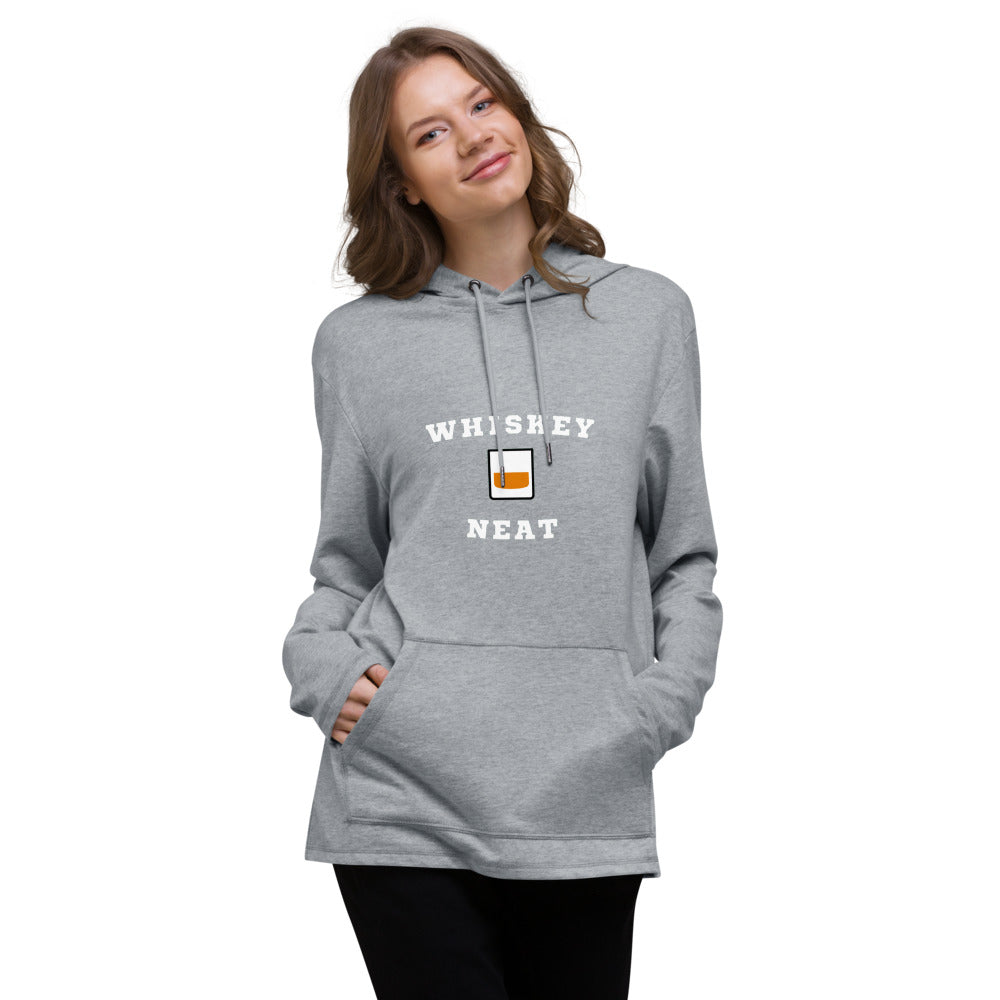 Unisex Lightweight Hoodie Whiskey Neat Whisky