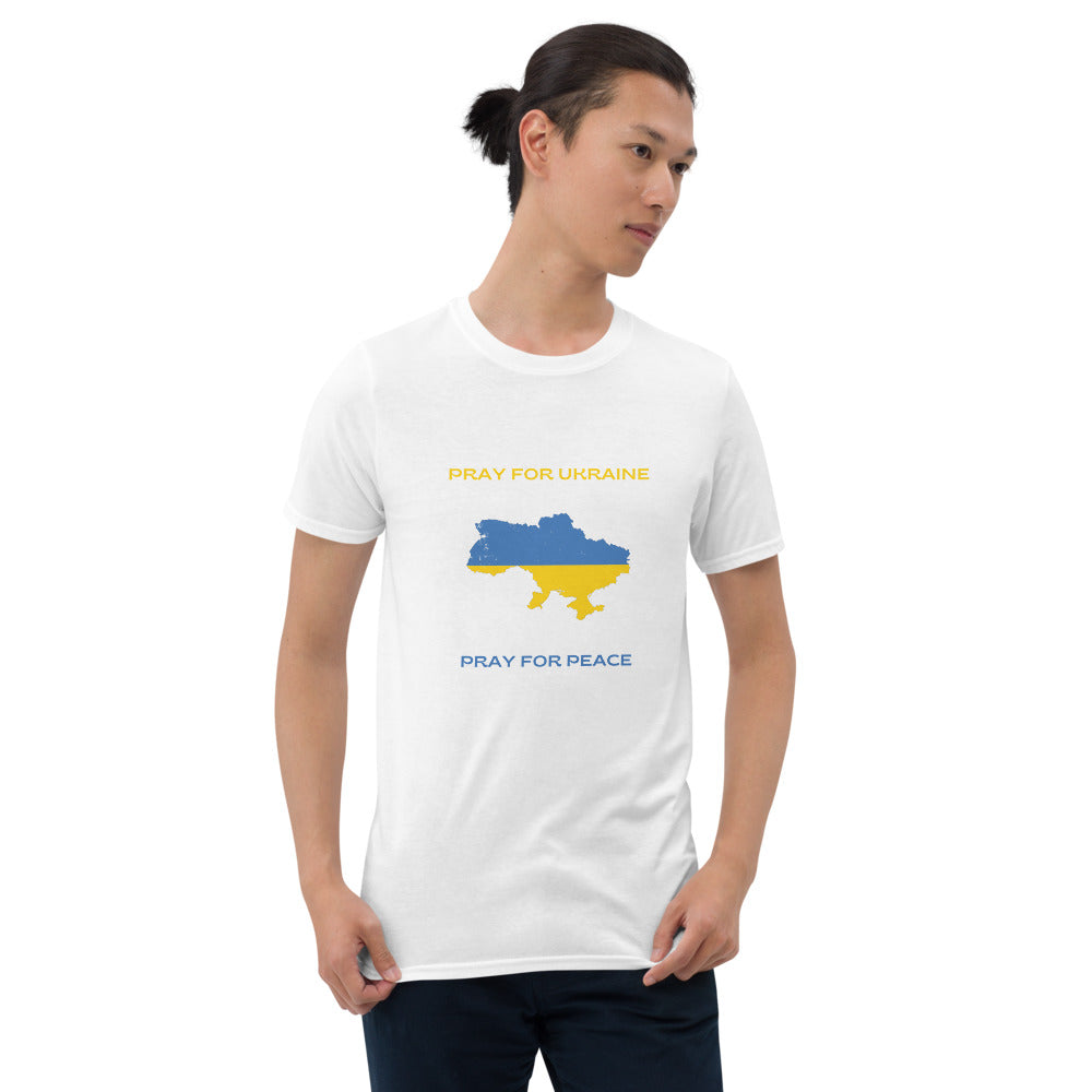 Pray for Ukraine Short-Sleeve Unisex T-Shirt