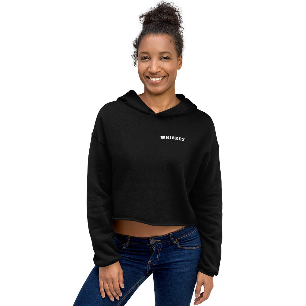 Crop Hoodie Whiskey Whisky