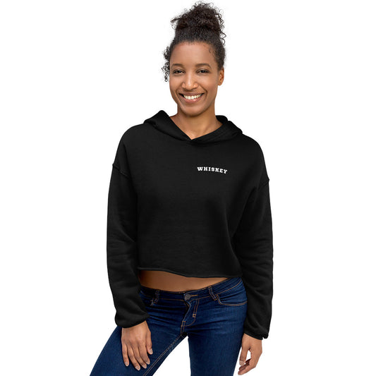 Crop Hoodie Whiskey Whisky