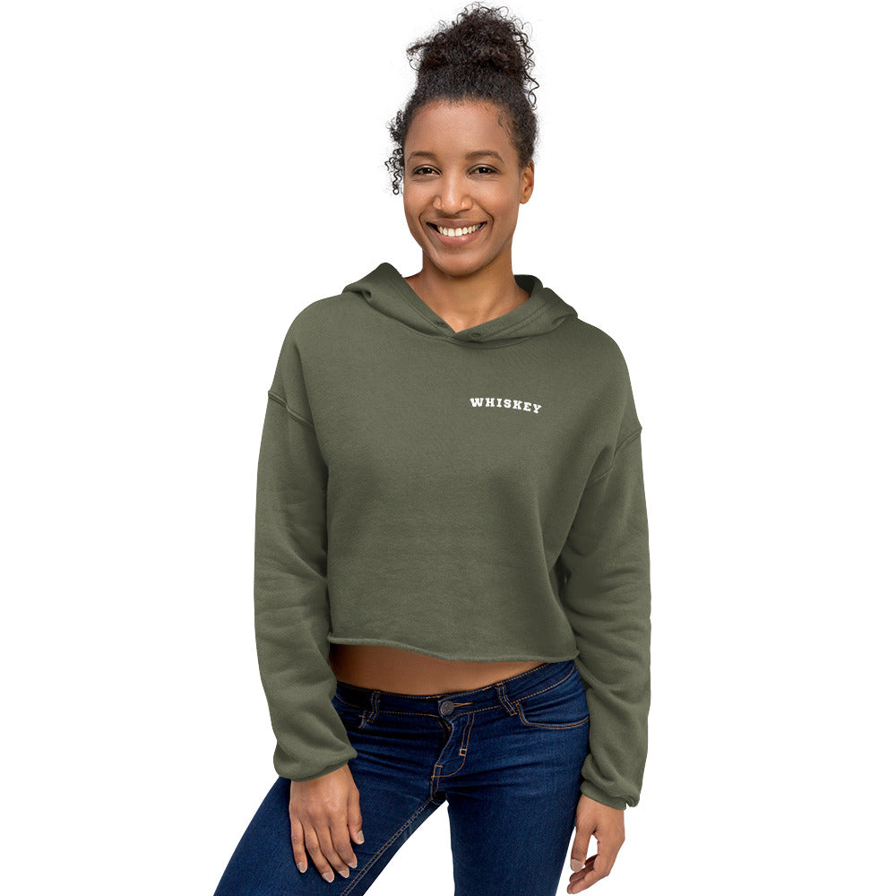 Crop Hoodie Whiskey Whisky