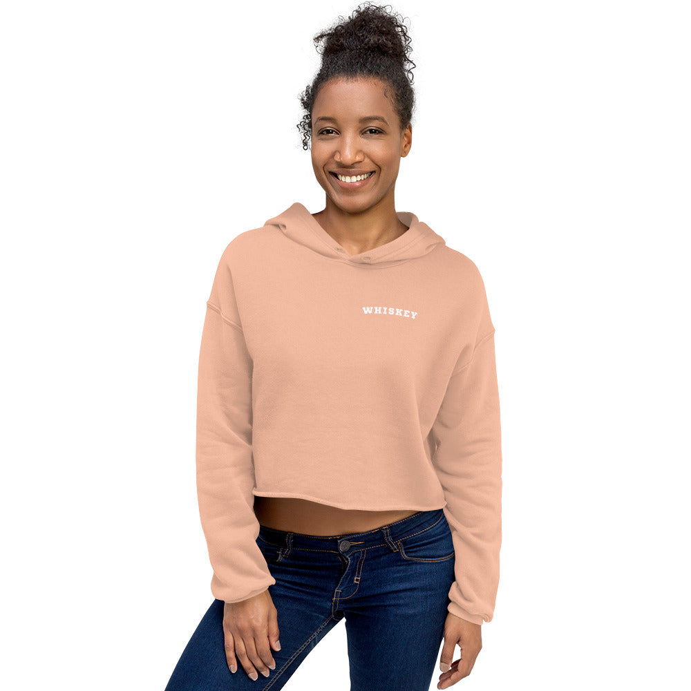 Crop Hoodie Whiskey Whisky