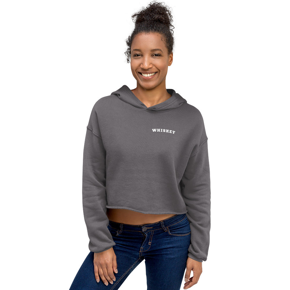Crop Hoodie Whiskey Whisky